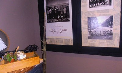 Déco avec de vieux livres